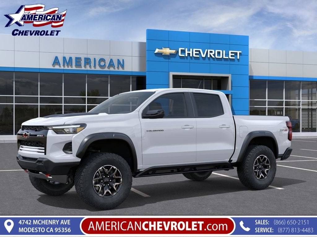 2026 Chevrolet Colorado — rear three-quarter view