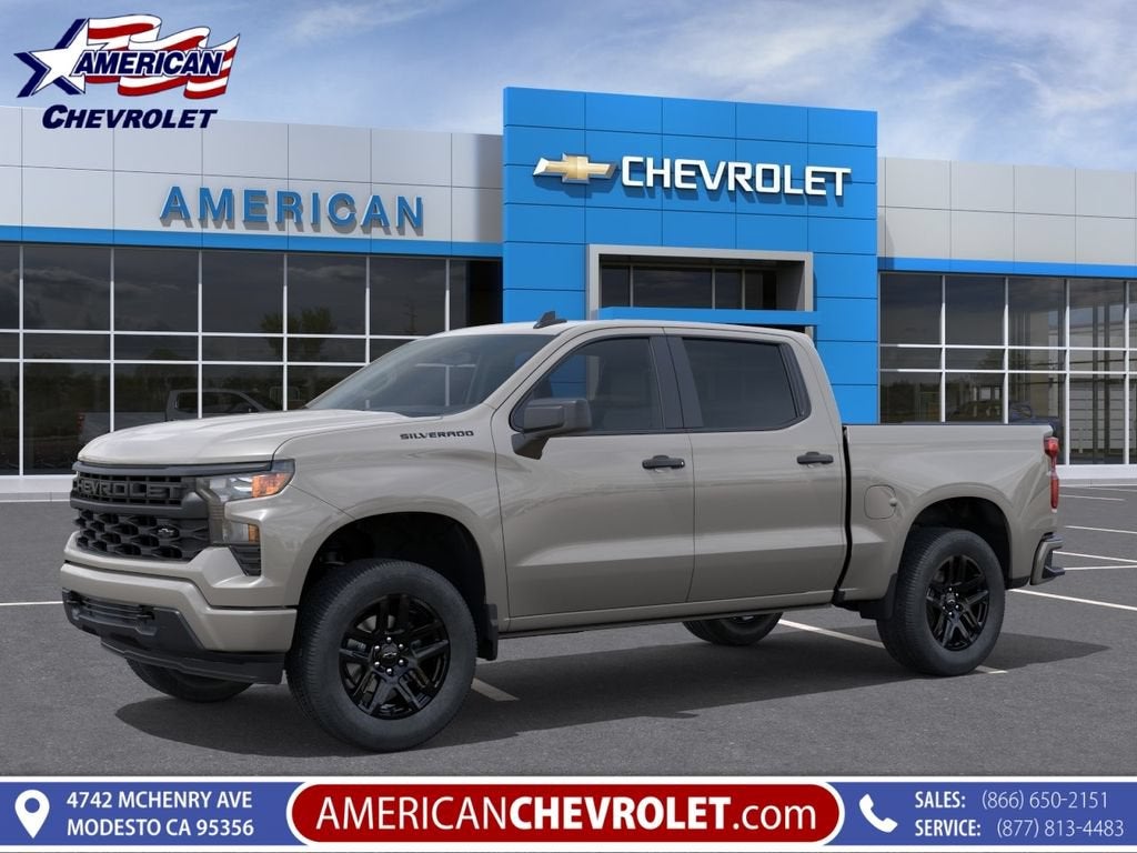 2026 Chevrolet Silverado 1500 — rear three-quarter view