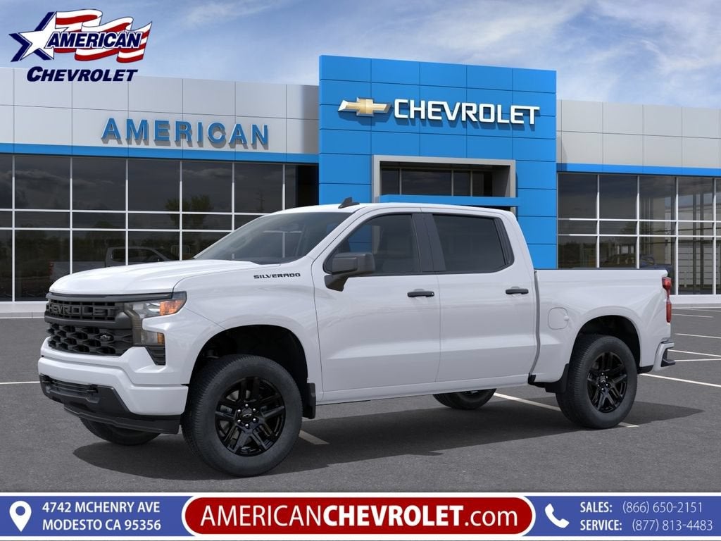 2026 Chevrolet Silverado 1500 — rear three-quarter view