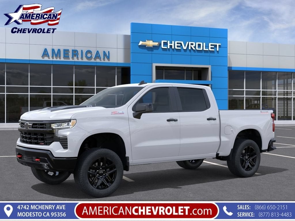 2026 Chevrolet Silverado 1500 — rear three-quarter view