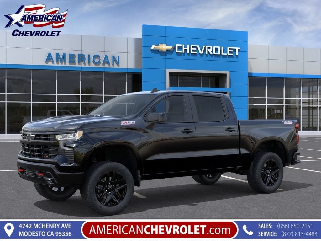 2026 Chevrolet Silverado 1500 — rear three-quarter view
