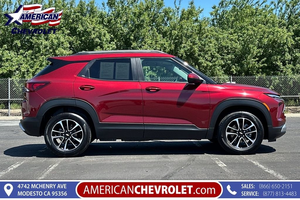 2025 Chevrolet Trailblazer — rear three-quarter view