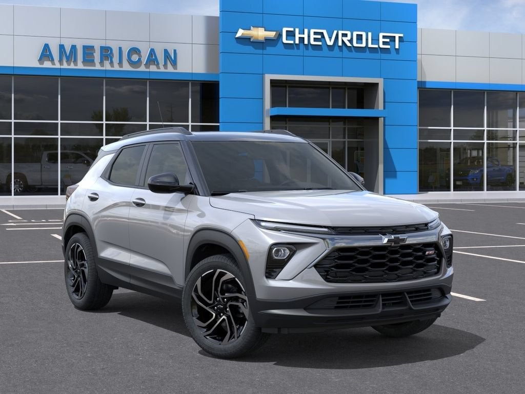 2026 Chevrolet Trailblazer RS in Sterling Gray Metallic — front three-quarter view