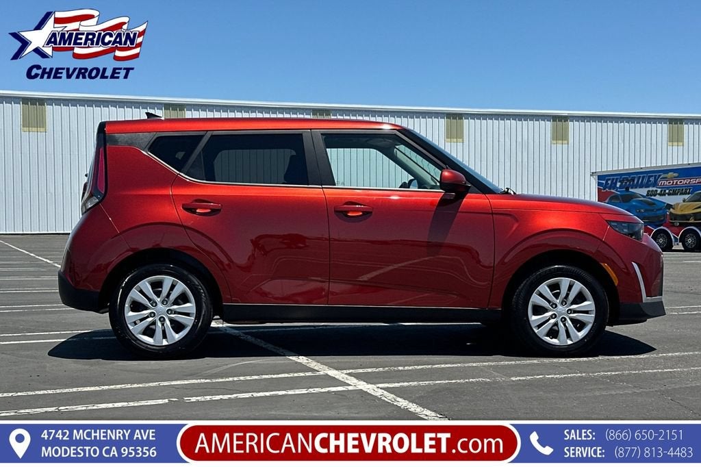 2025 Kia Soul — rear three-quarter view