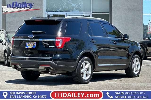 2018 Ford Explorer — interior view