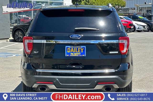 2018 Ford Explorer — detail view