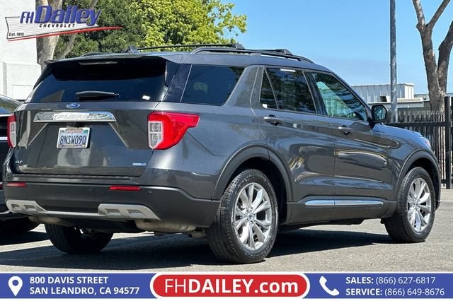 2020 Ford Explorer — interior view