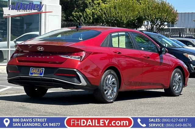 2024 Hyundai Elantra — interior view